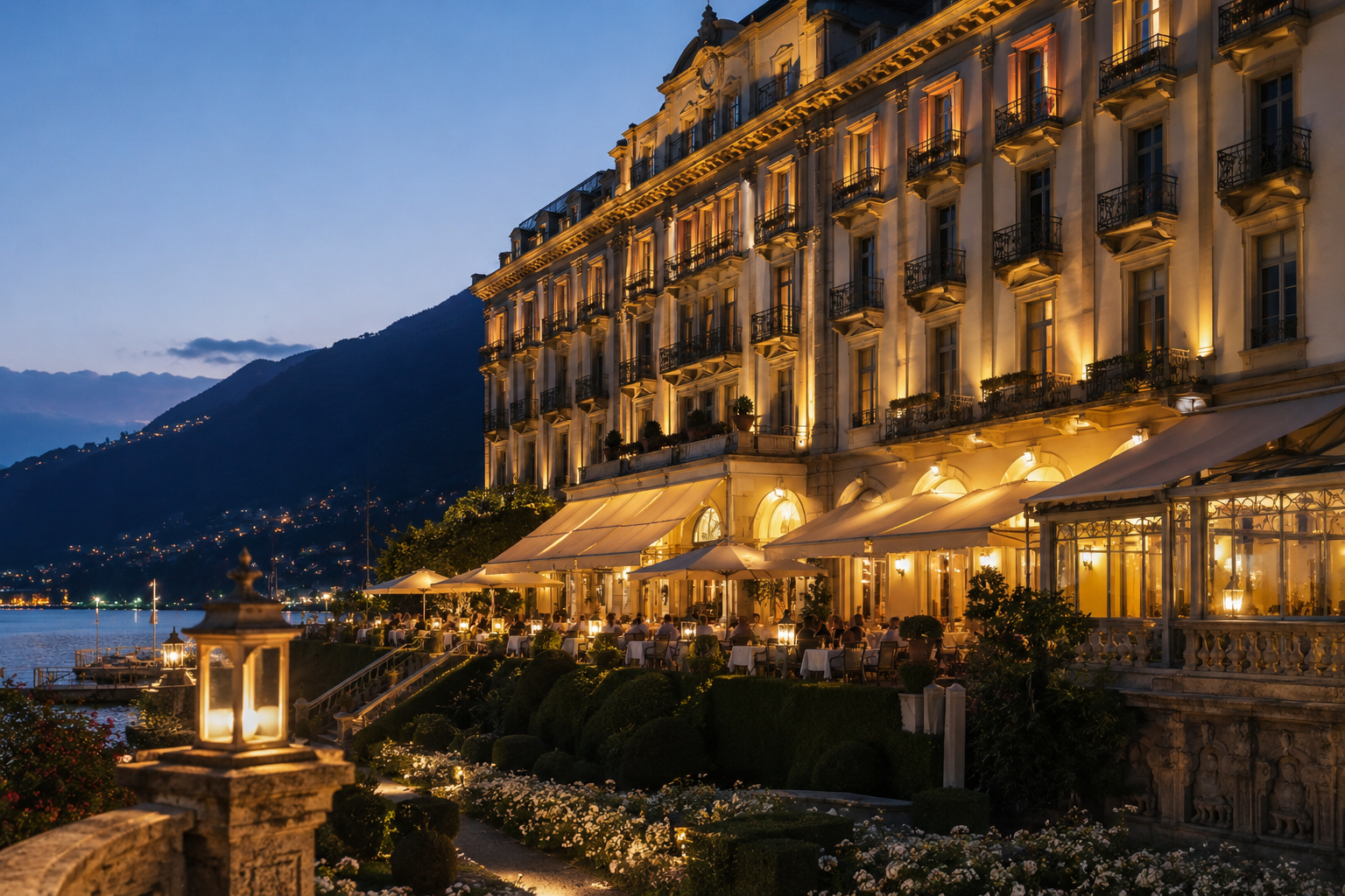Luxury five-star hotel and private villa accommodation on Lake Como, Northern Italy, for bespoke travel and destination management services.