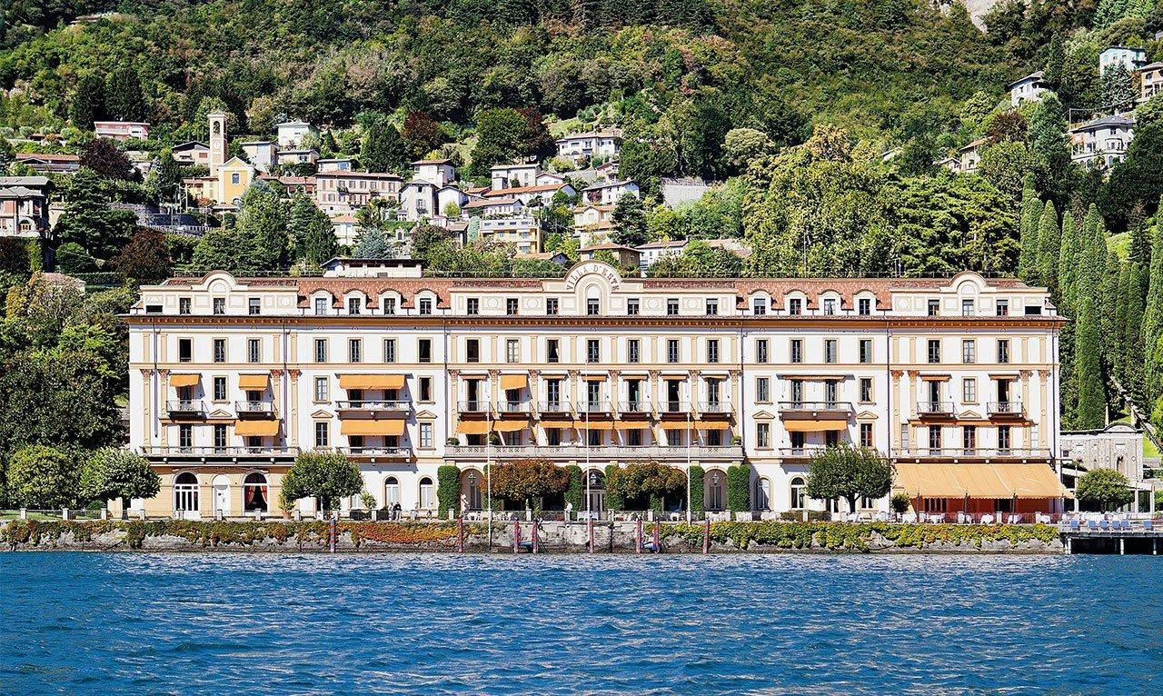 Villa d'Este luxury hotel in Cernobbio served by MC Eurodriver private chauffeur service.