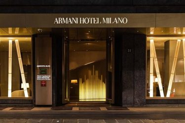 Armani Hotel Milano luxury hotel served by MC Eurodriver chauffeur services.