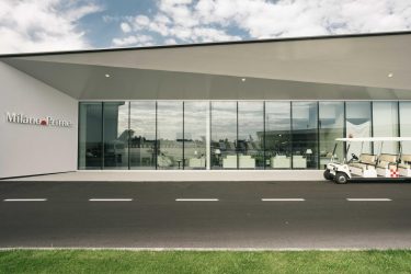SEA Prime terminal at Milan Malpensa Airport with VIP chauffeur services by MC Eurodriver.