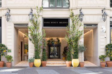 Park Hyatt Milan luxury hotel connected by MC Eurodriver chauffeur services.