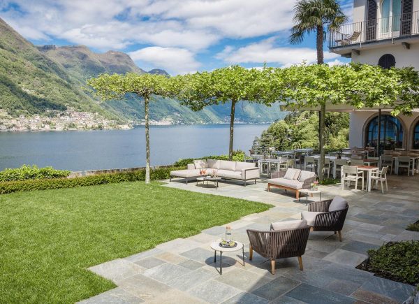 Villa Làrio luxury estate overlooking Lake Como in Pognana Lario.